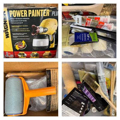 PAINTING SUPPLY LOT