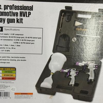 CENTRAL PNEUMATIC AUTOMOTIVE SPRAY GUN KIT