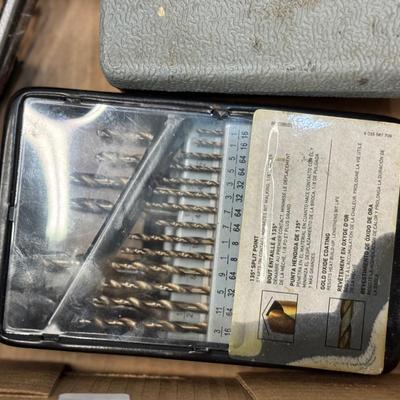 DRILL BIT, HOLE SAW BIT LOT