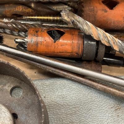 DRILL BIT, HOLE SAW BIT LOT