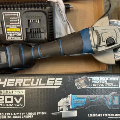 HERCULES CORDLESS ANGLE GRINDER