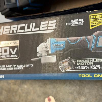 HERCULES CORDLESS ANGLE GRINDER
