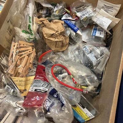 NUTS BOLTS FASTENERS LOT