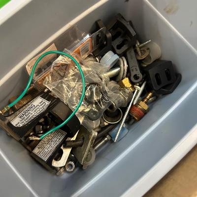 NUTS BOLTS FASTENERS LOT