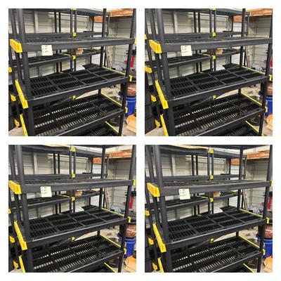 PLASTIC GARAGE SHELVING LOT