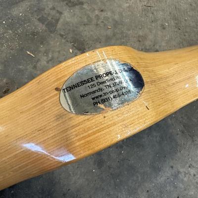 wood airplane propeller