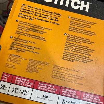 BOSTICH WIRE WELD FRAMING NAILER
