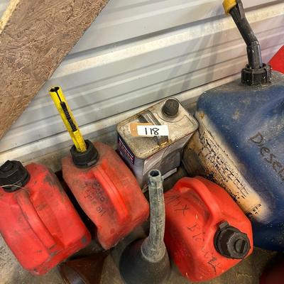 GAS CAN LOT