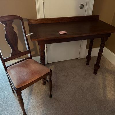 WRITING DESK AND CHAIR