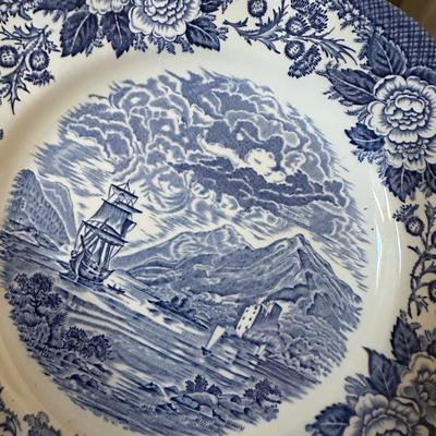 BLUE/WHITE PLATE LOT