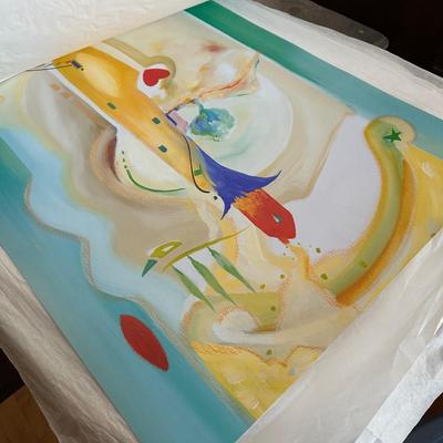 UNFRAMED ART LOT