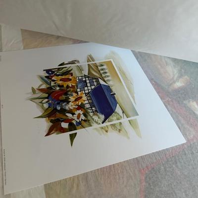 UNFRAMED ART LOT