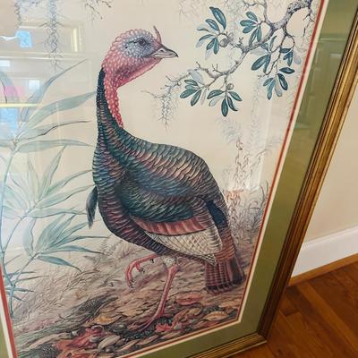 ANNE WORSHAM RICHARDSON FRAMED TURKEY