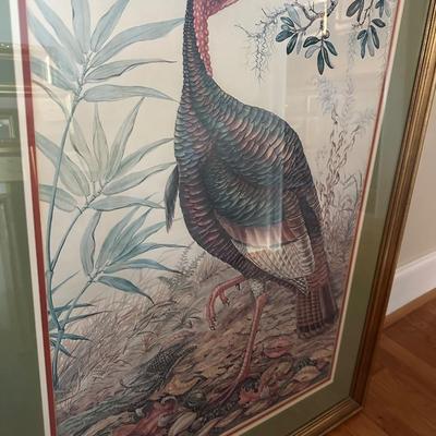 ANNE WORSHAM RICHARDSON FRAMED TURKEY