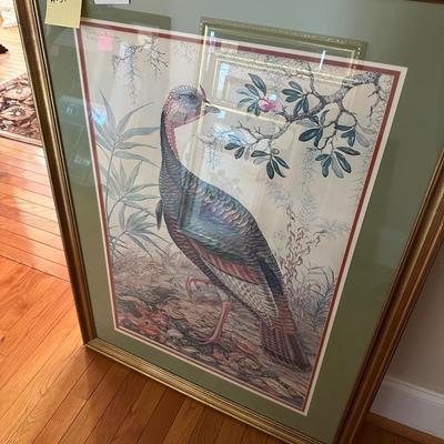 ANNE WORSHAM RICHARDSON FRAMED TURKEY