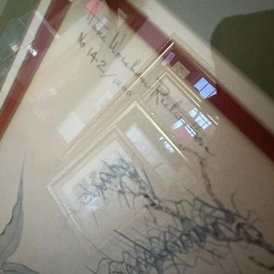 ANNE WORSHAM RICHARDSON FRAMED TURKEY