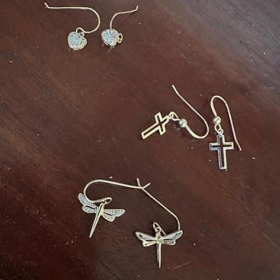 14K GOLD EARRING LOT