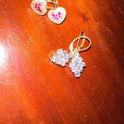 14K GOLD EARRING LOT