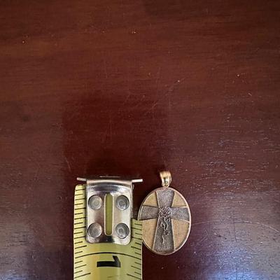 14K SERENITY PRAYER PENDANT