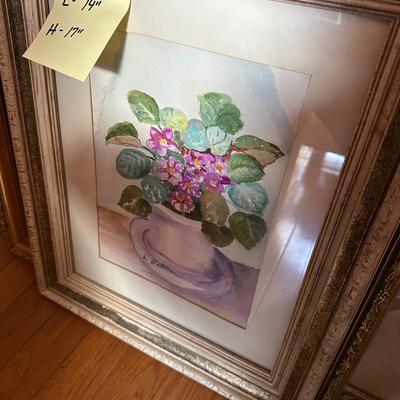 FRAMED ART LOT
