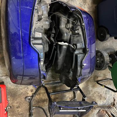 MOTORCYCLE REAR END