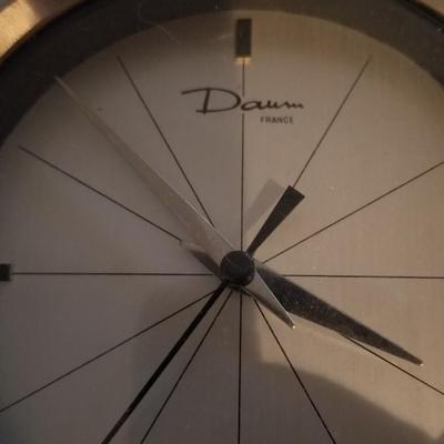 Daum Crystal Clock