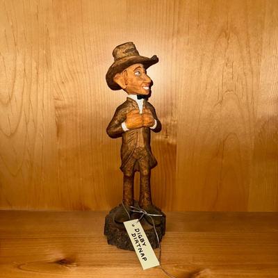 Digby Dirtnap WOODCARVING SIGNED AWH