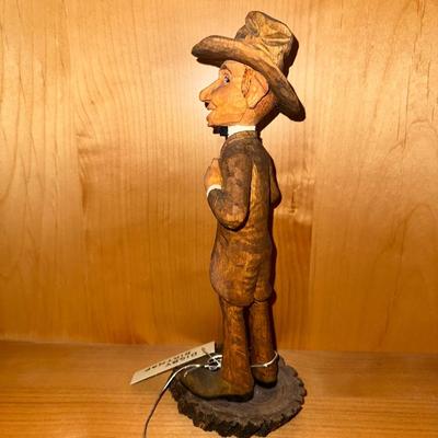 Digby Dirtnap WOODCARVING SIGNED AWH