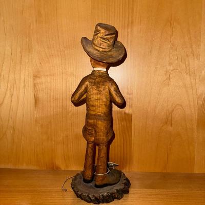 Digby Dirtnap WOODCARVING SIGNED AWH