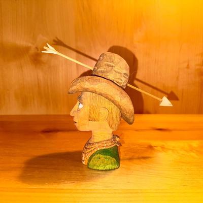 HAND CARVED WILL JR BY AWH