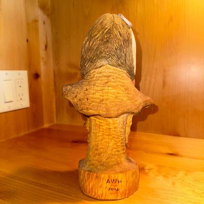 INDIAN WOOD CARVING BY AWH