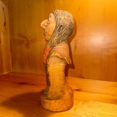 INDIAN WOOD CARVING BY AWH