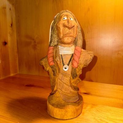INDIAN WOOD CARVING BY AWH
