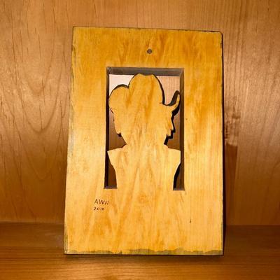 HAND CARVED "SLEAZY" BY AWH