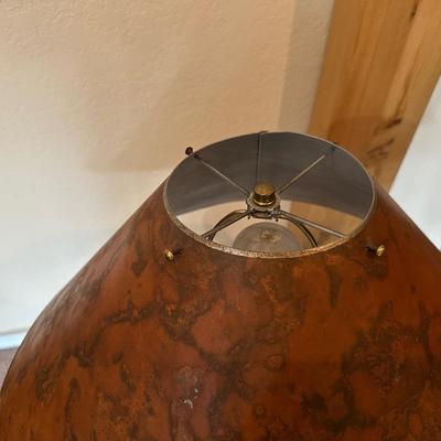 WROUGHT IRON CACTUS STYLE BASE TABLE LAMP
