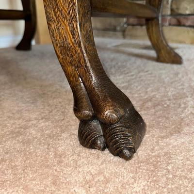 ANTIQUE CARVED ARM CHAIR FIT FOR THE KING OR QUEEN IN YOUR HOME