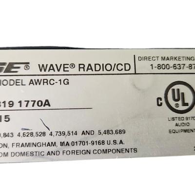 Bose Black Wave Radio/CD