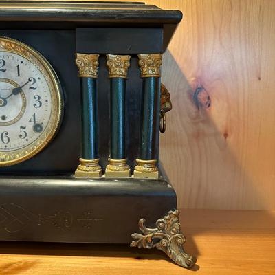ANTIQUE SETH THOMAS MANTLE CLOCK