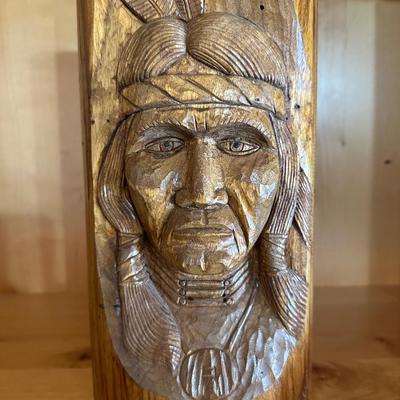 HAND CARVED ART BY AWH