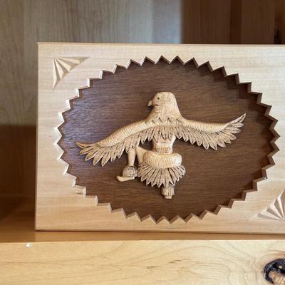 HAND CARVED ART BY AWH