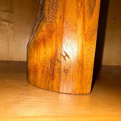 HAND CARVED ART BY AWH