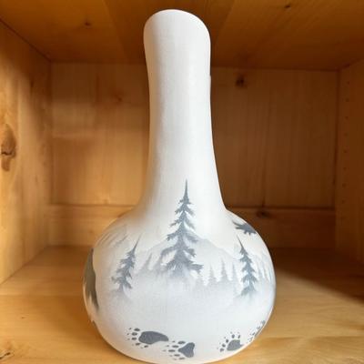 NAVAJO HANDCRAFTED WEDDING VASE BY M. MARYBOY