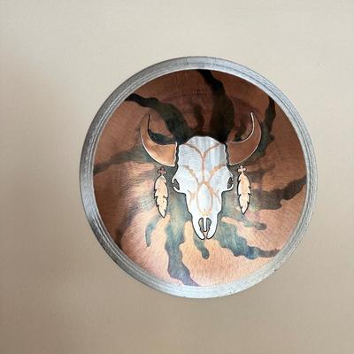 BUFFALO STEEL WALL ART