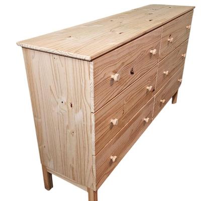 Pine 6 Drawer Cabinet