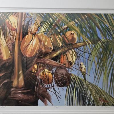 Framed J. Lazzara Print " Hanging Out "