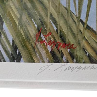 Framed J. Lazzara Print " Hanging Out "