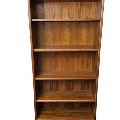 # 1 Mid-Century Danish Teak Bookcase