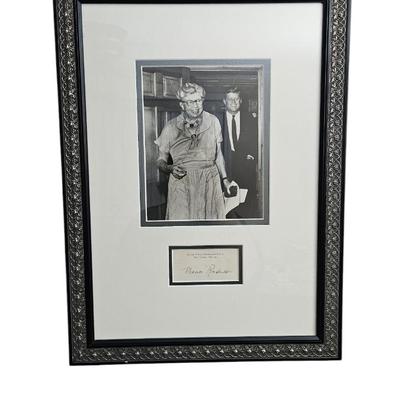 Eleanor Roosevelt Autograph and Photo
