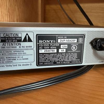 VIZIO 47” LCD/LED TV AND SONY CD/DVD PLAYER W/REMOTES