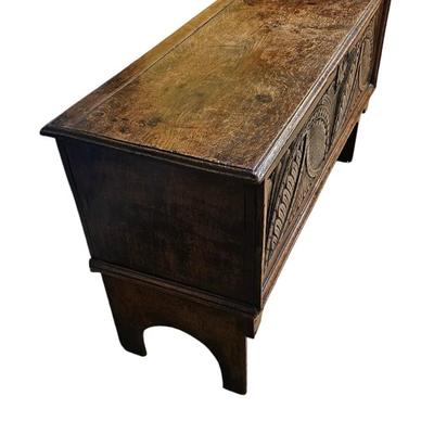 Antique Dutch Coffer, Circa 1680